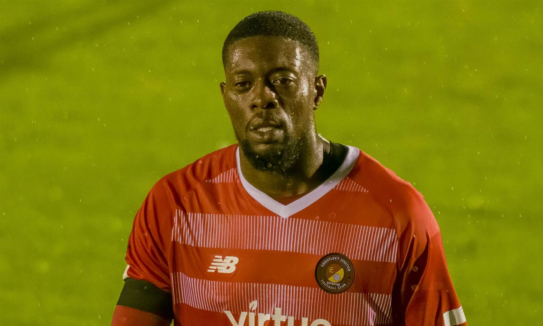 Ebbsfleet striker Rakish Bingham. Picture: Ed Miller/EUFC