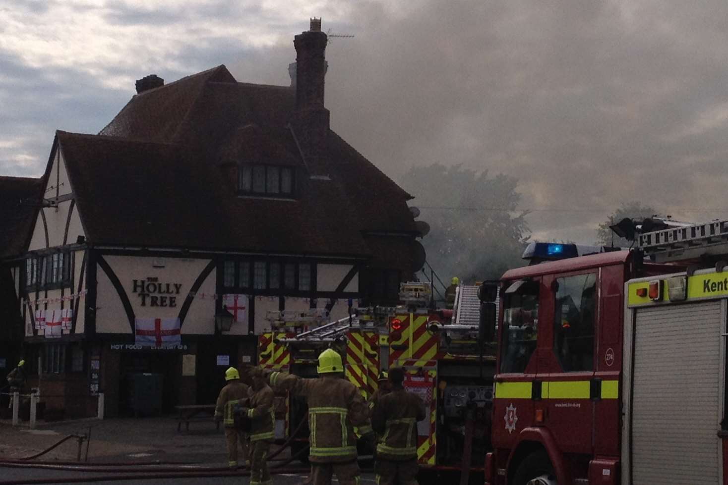 The Holly Tree pub in Cliftonville was badly damaged by fire in June 2014