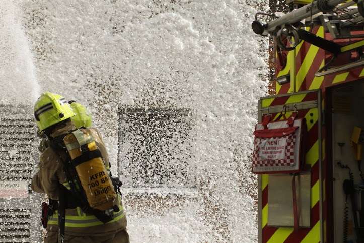 Crews treated a woman in her early 30s. Stock image