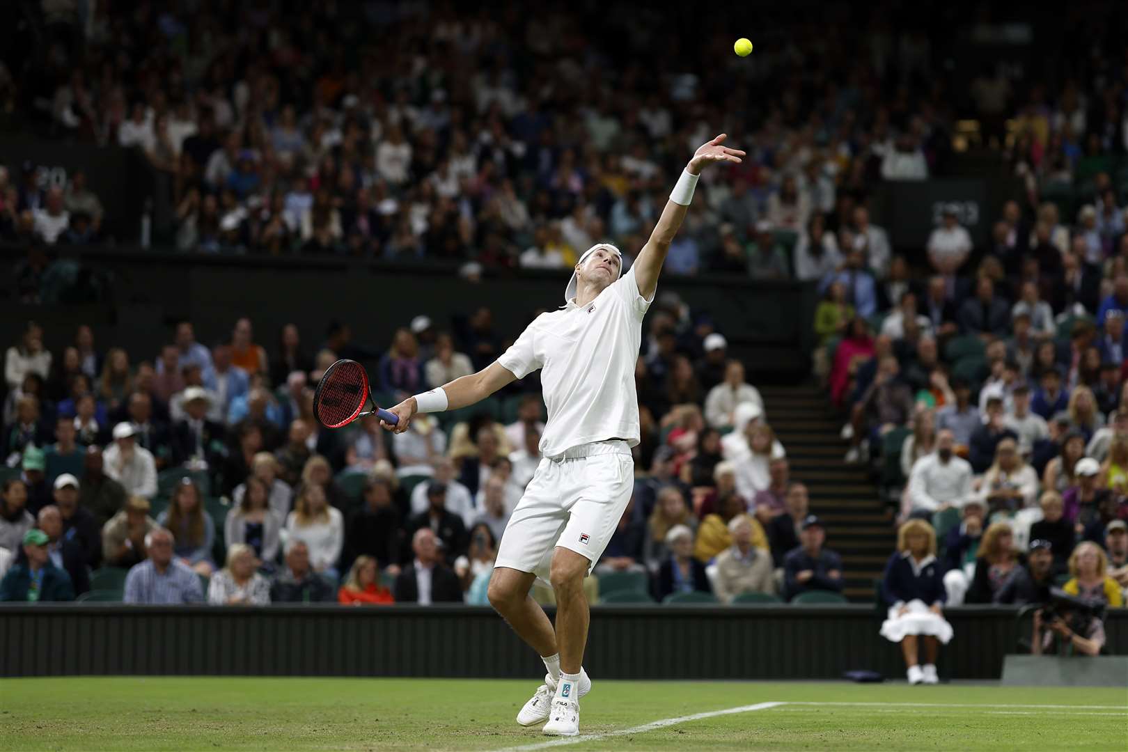 Big-serving John Isner (Steven Paston/PA)