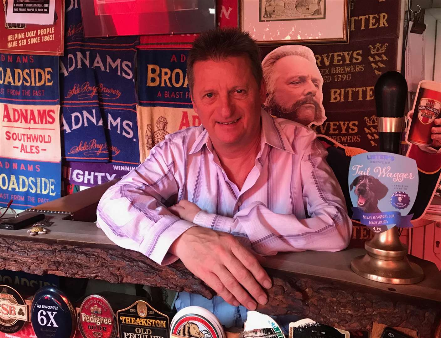 Butcher’s Arms landlord Martyn Hillier likes to keep things simple - and says pubs are for serving pints