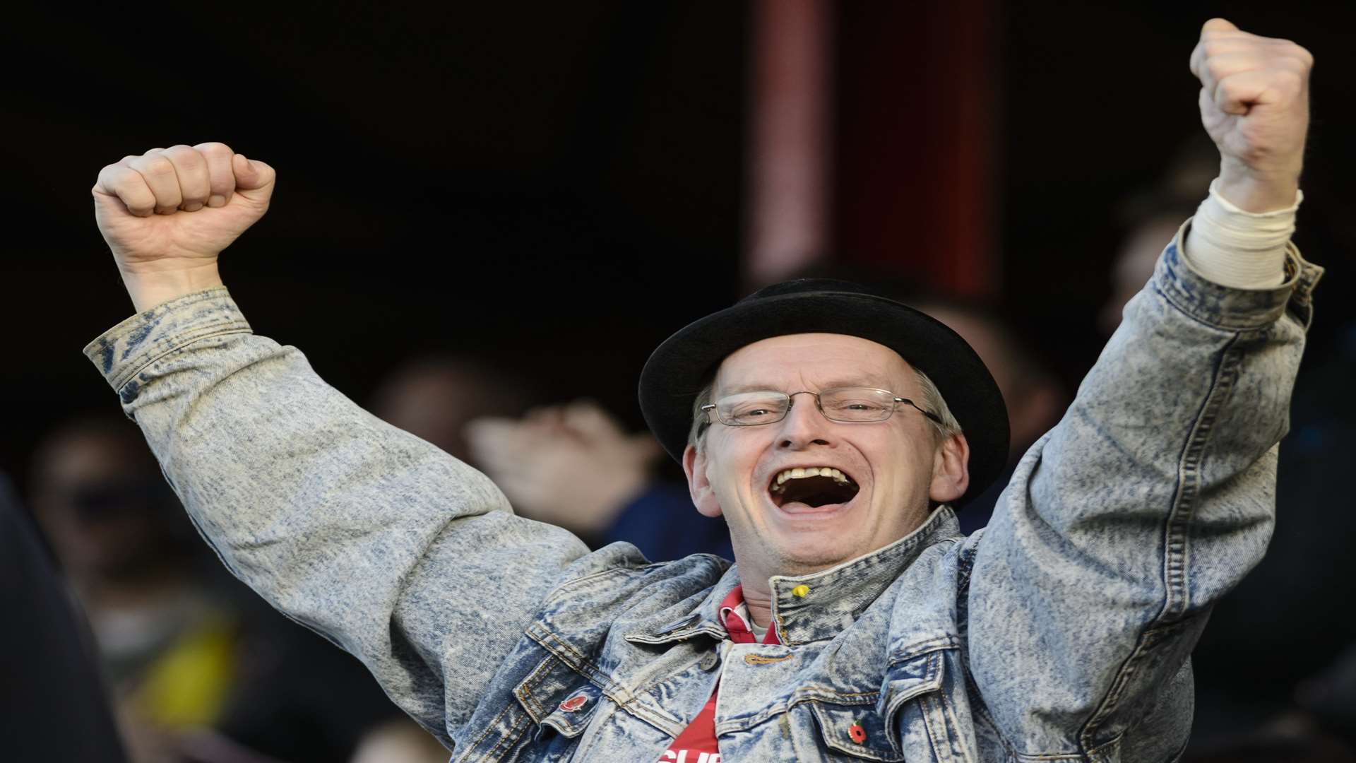 Fleet fans had plenty to cheer against Barrow. Picture: Andy Payton