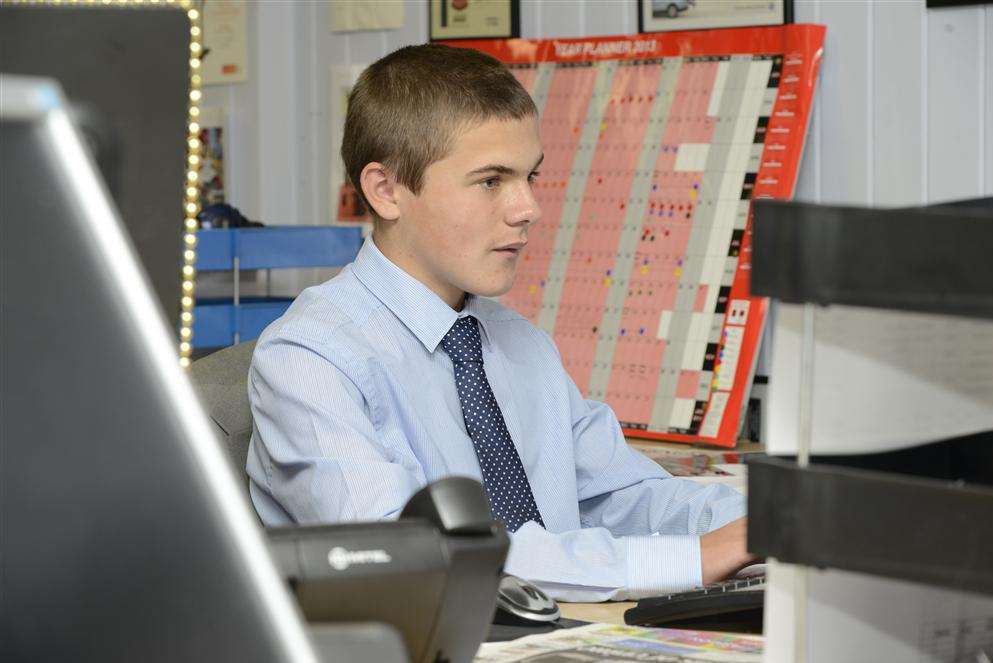 The KM Group's apprentice Dan Wright will be at number 10