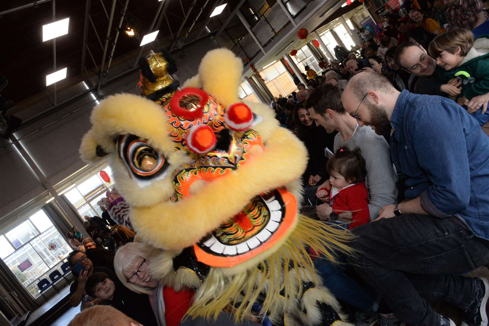 Chinese Lions from the Kudos Combat Lion Team appeared at the Chinese New Year celebrations held at the Simon Langton Boys School last year