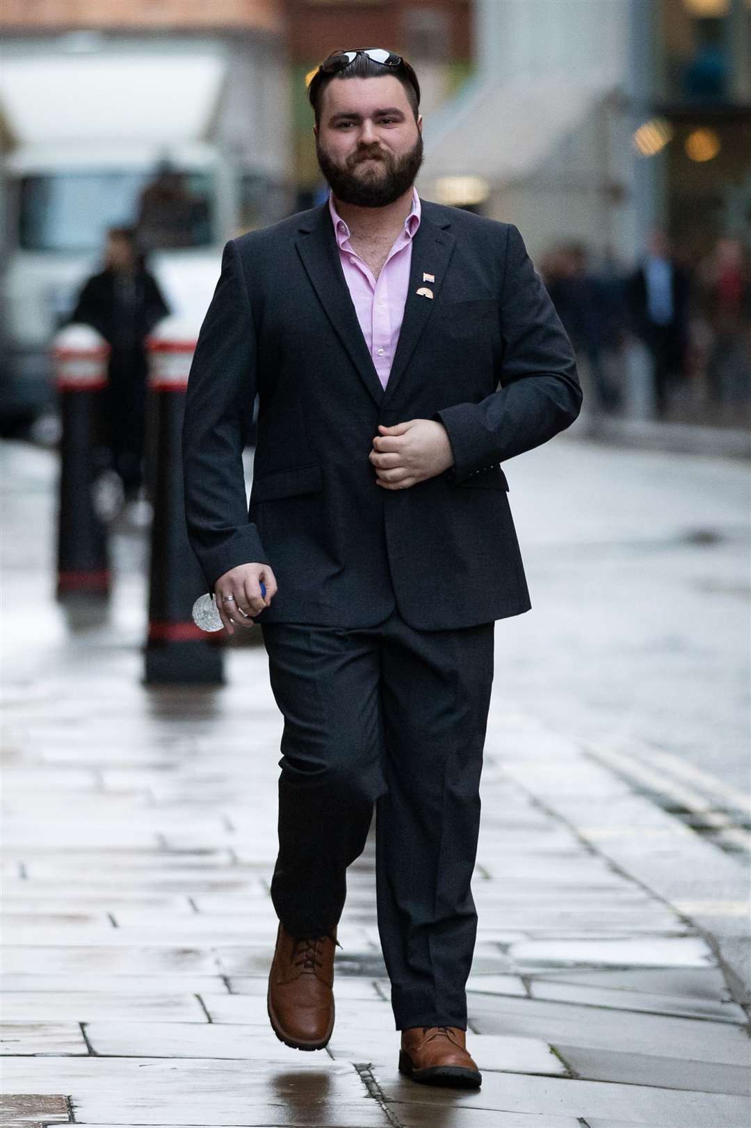 Andrew Dymock is on trial at the Old Bailey (Aaron Chown/PA)