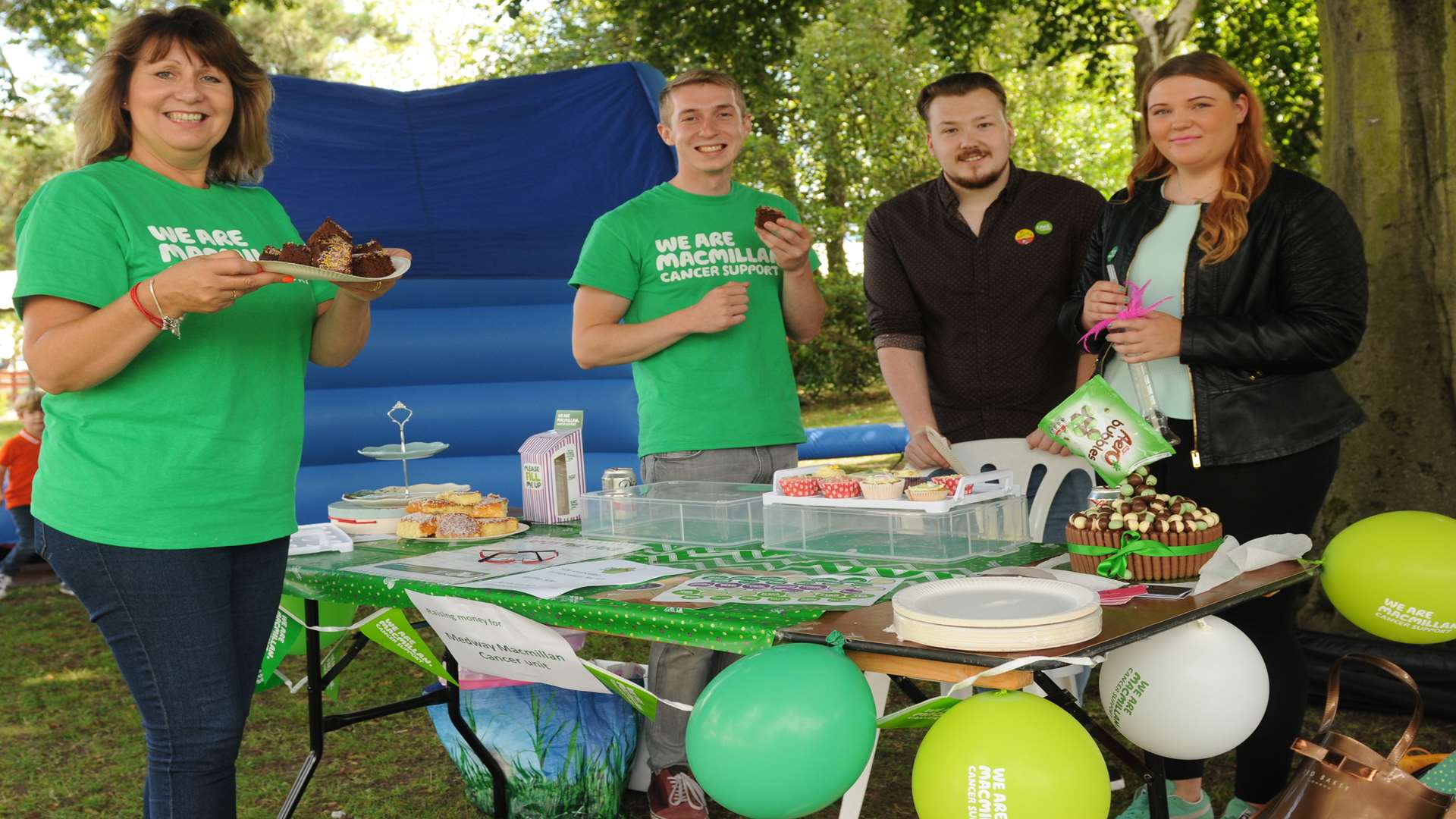 Macmillan summer fair at Medway hospital