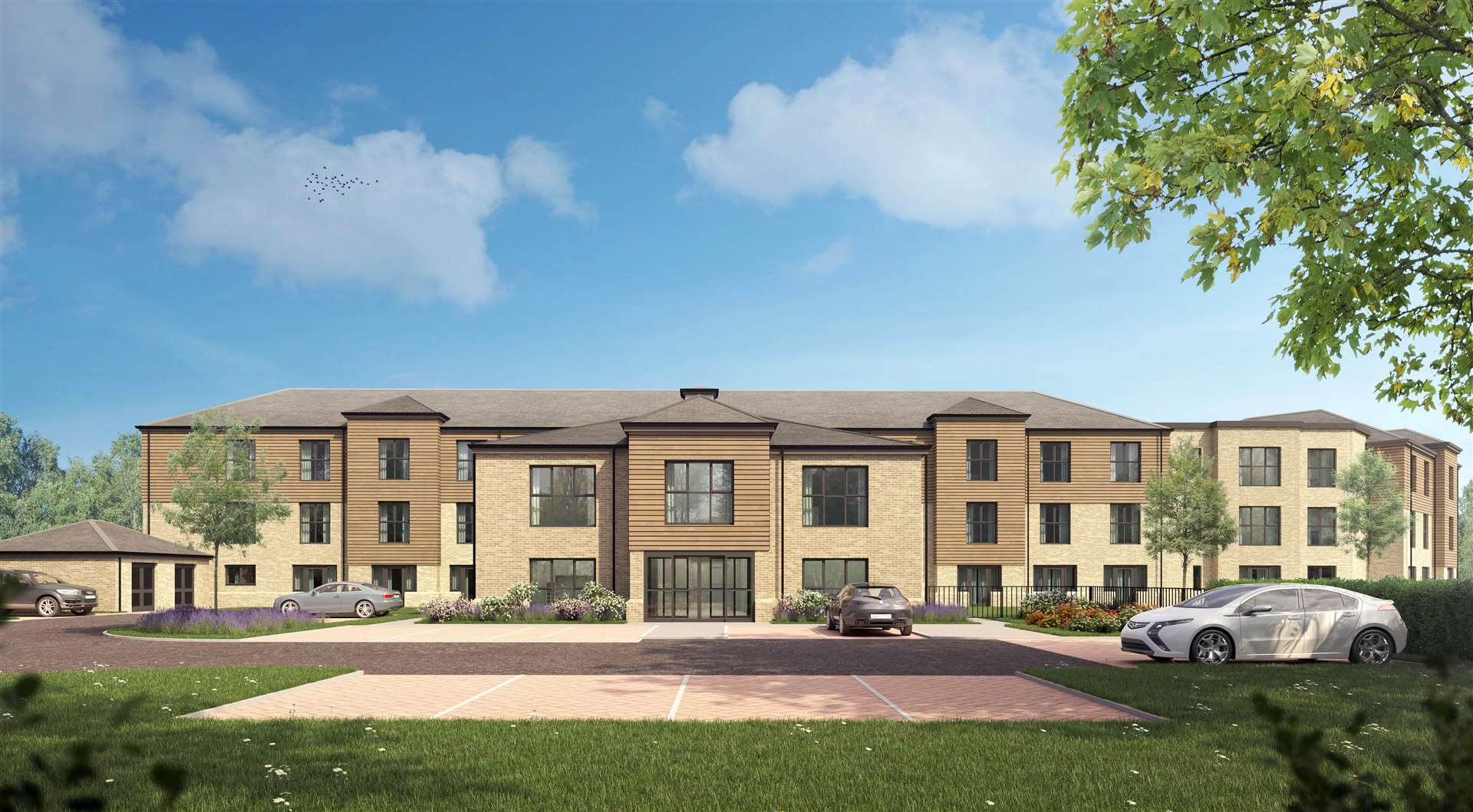 A CGI of the 70-bed care home in Hermitage Lane. Picture: Barchester Healthcare