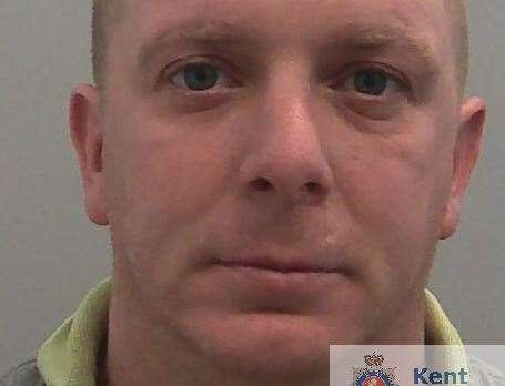 Christopher Kelly has been jailed for assaulting his ex and a police man (10894157)