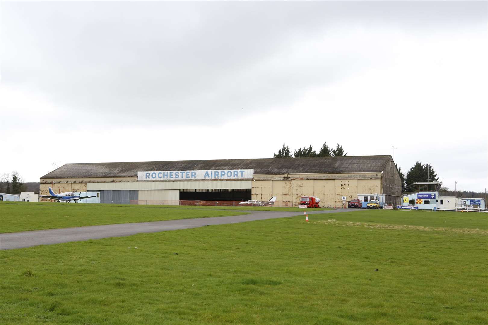 Nicholls was arrested at Rochester Airport. Stock picture