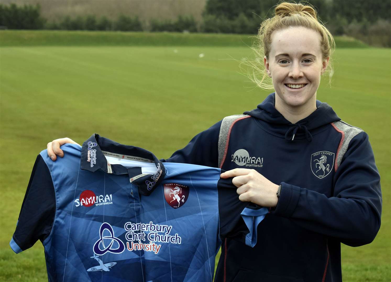 Kent Women's cricketer Kirstie Gordon