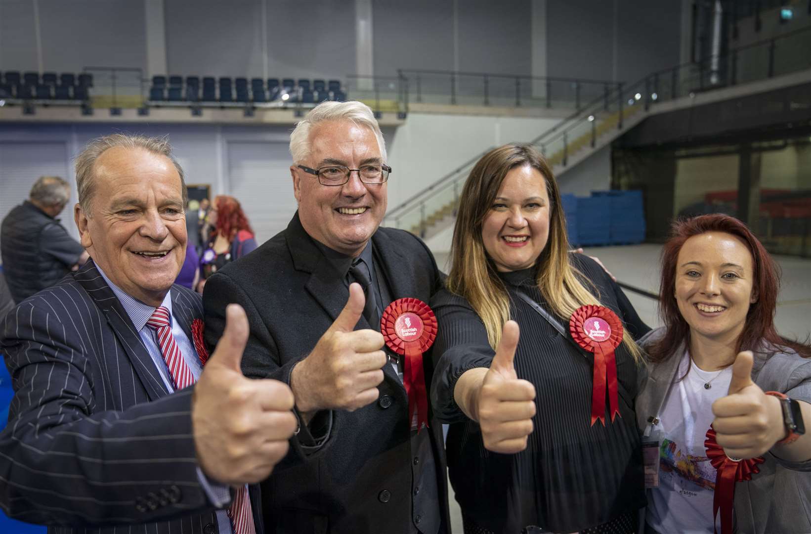 Scottish Labour has seen gains in Glasgow (Jane Barlow/PA)