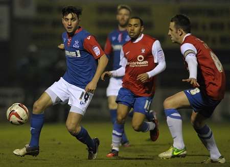 Charlie Allen for Gillingham away to York