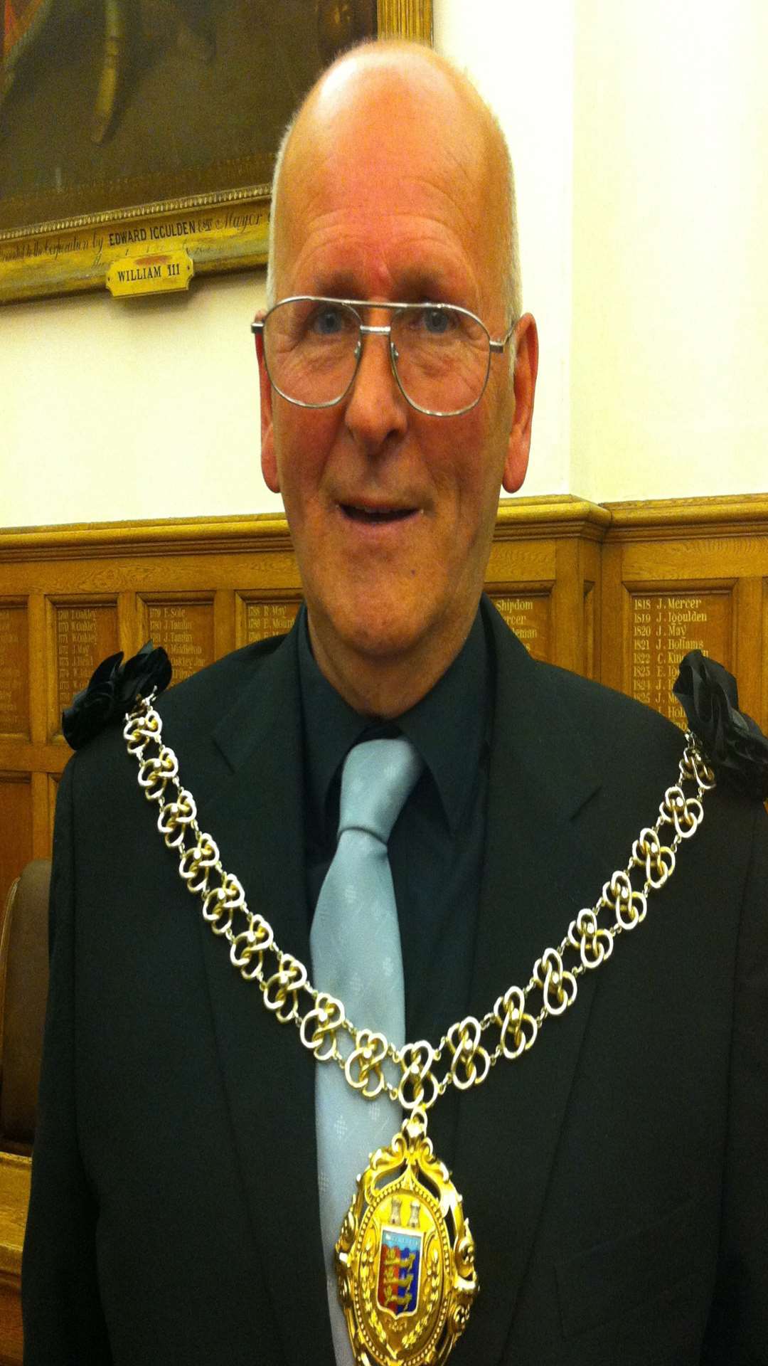 Former mayor of Deal Cllr Adrian Friend who missed last night's meeting