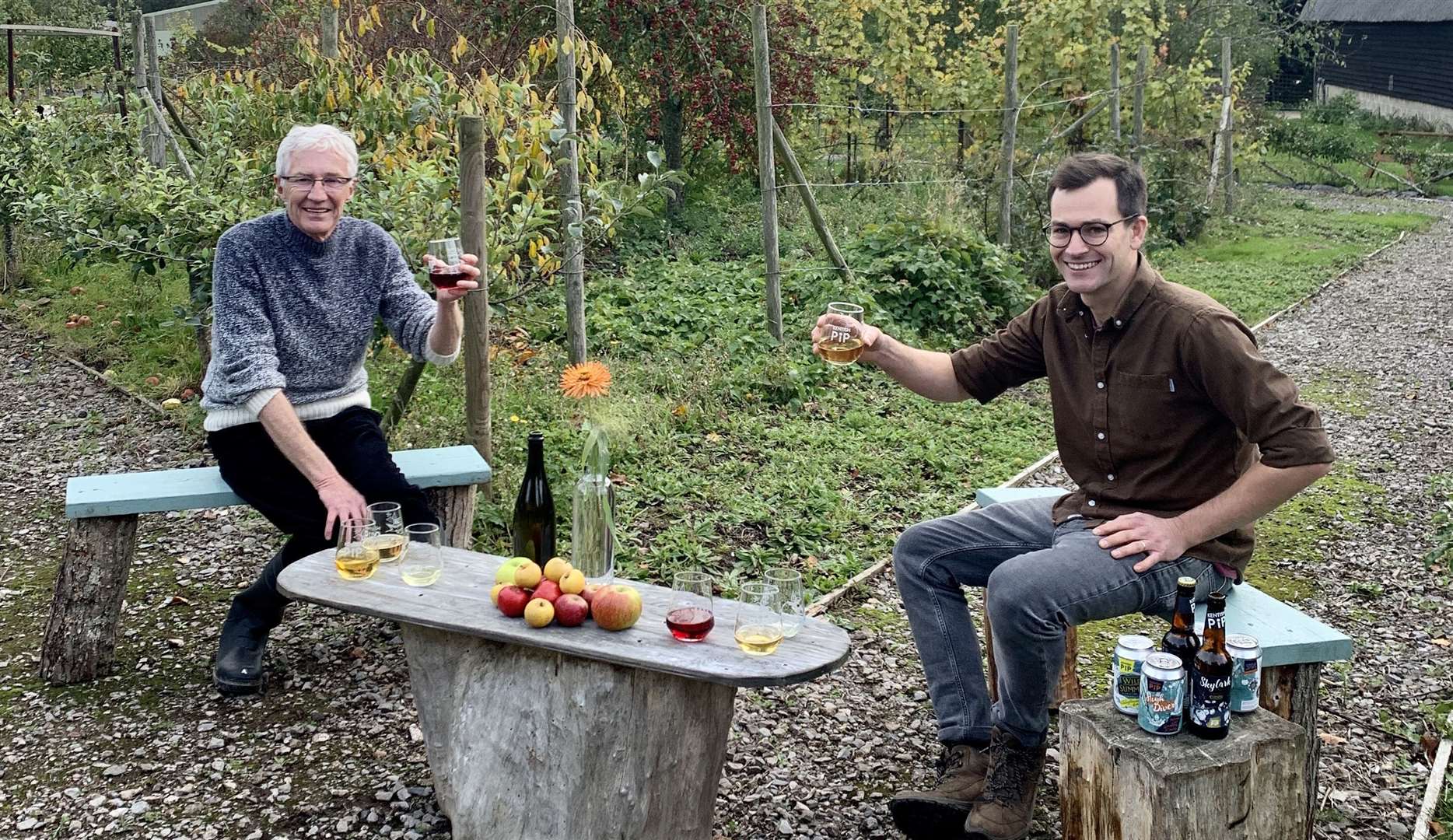 Paul visits a 100-year old cider apple orchard and meets farmer Sam Picture: Olga Productions/ITV Pictures