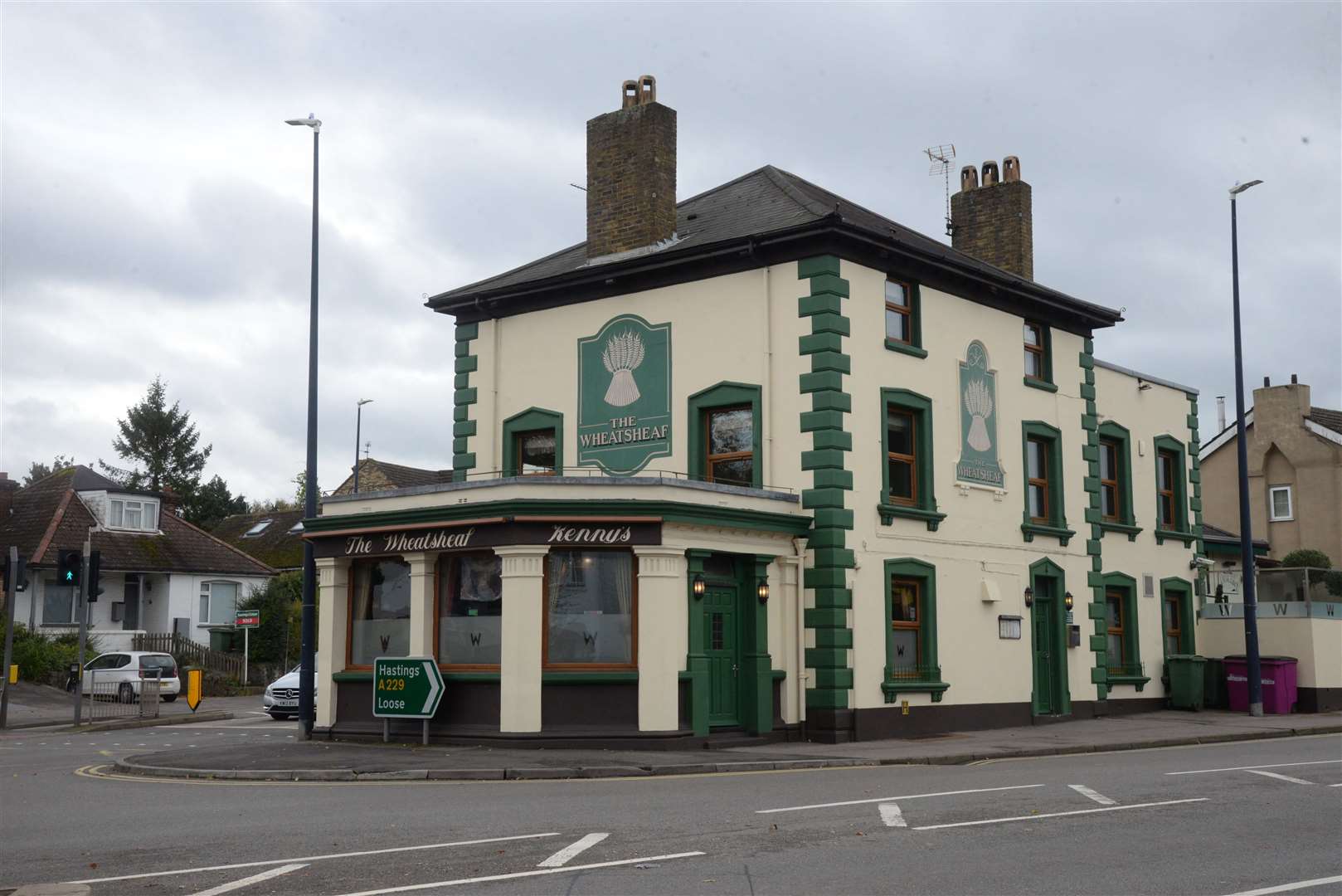 The majority of people who took part in the public consultation don't agree with plans for Loose Road near the former Wheatsheaf pub