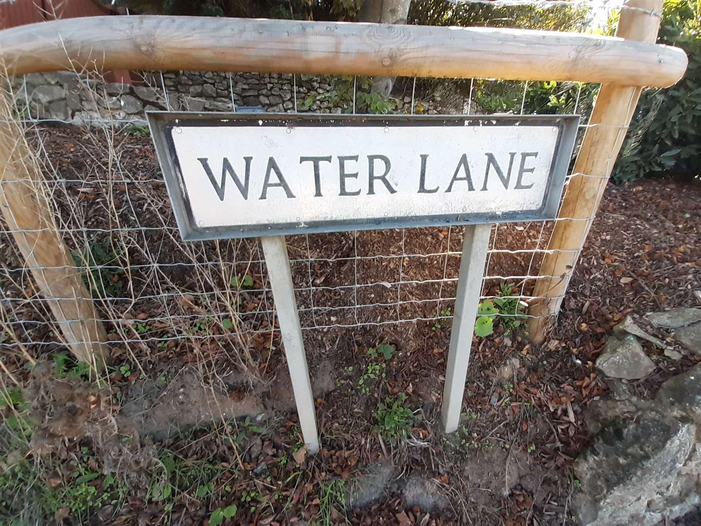 Water Lane, scene of the trouble