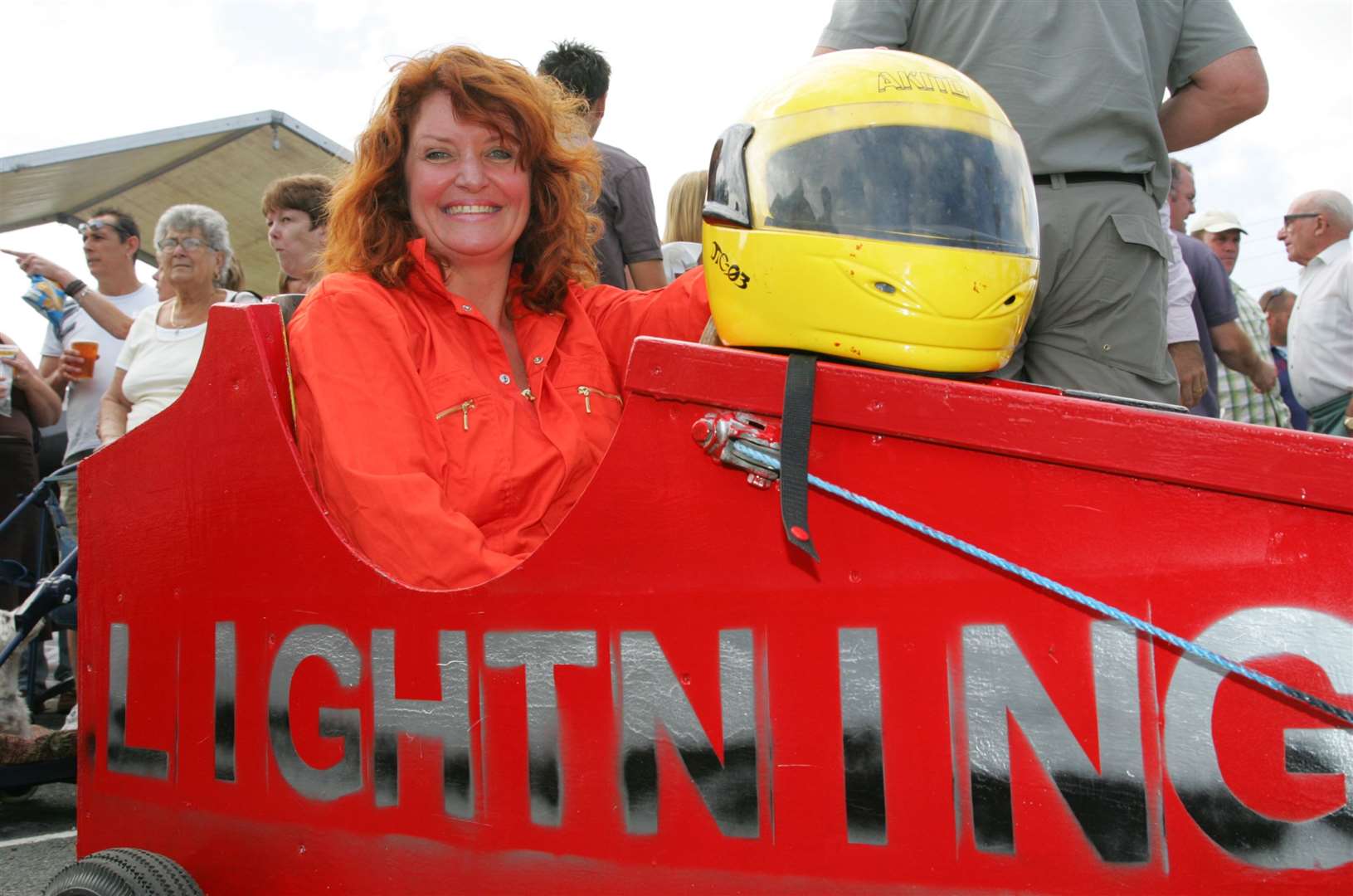 She has also taken part in Aldington's Soapbox Derby twice