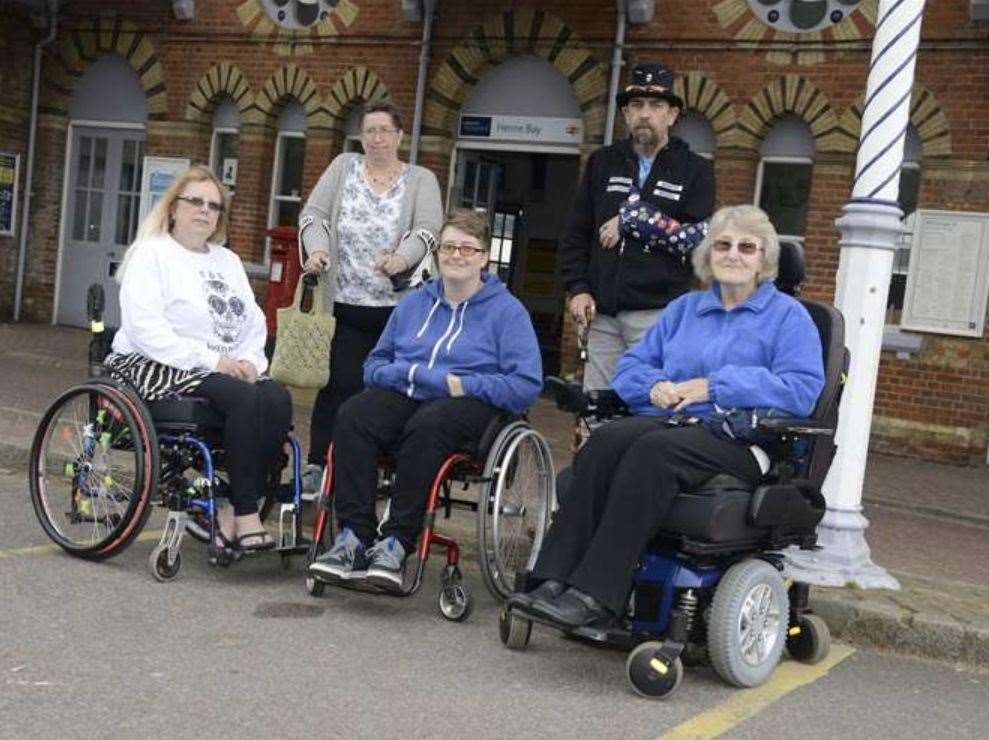 Campaigners have fought for years for step-free access to be introduced to Herne Bay train station