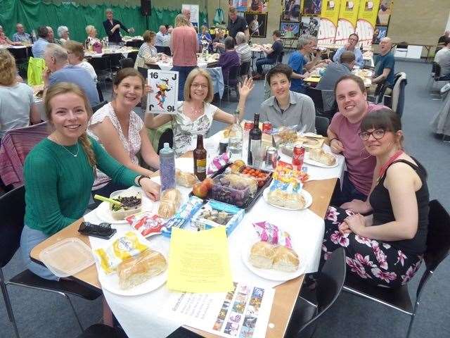 The Office Politics Team at the 2018 Canterbury heat of the KM Big Charity Quiz (7718655)