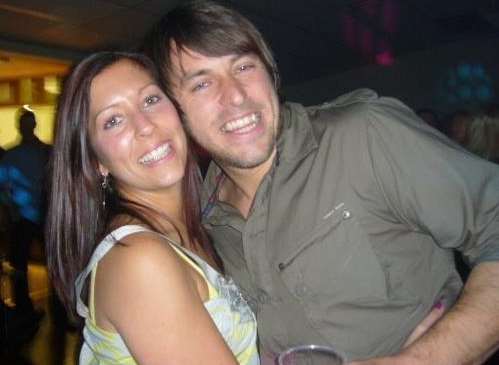 Kerrie Stewart with her brother Carl Davies who was killed on Reunion Island
