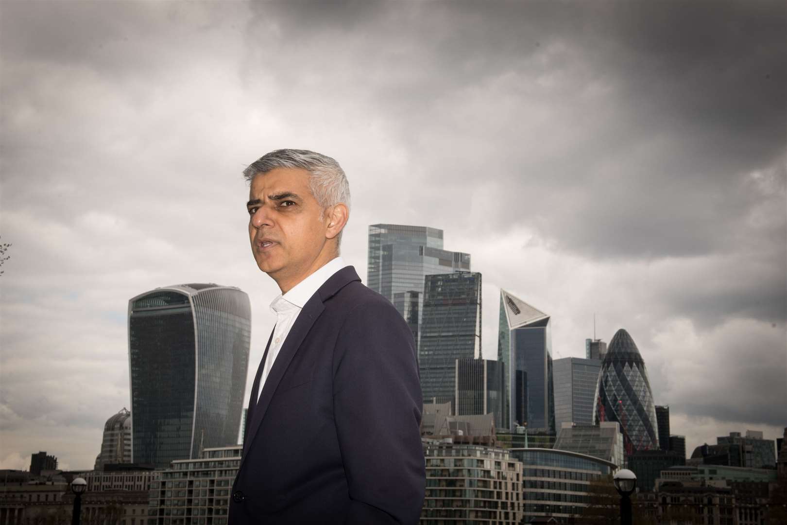 Sadiq Khan hopes for a second term as London’s mayor (Stefan Rousseau/PA)