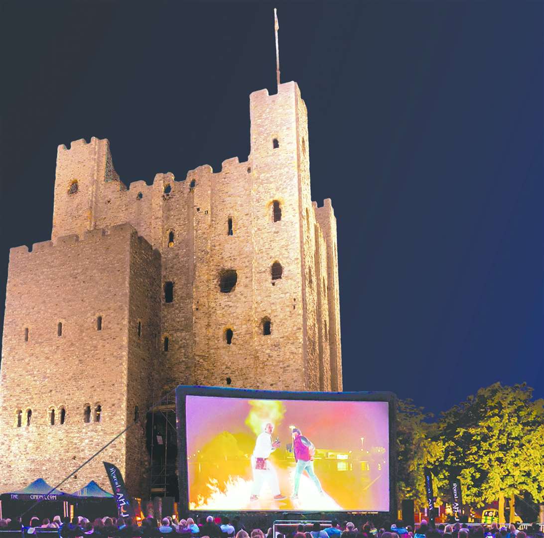 Rochester Castle will not host the Luna Cinema this year