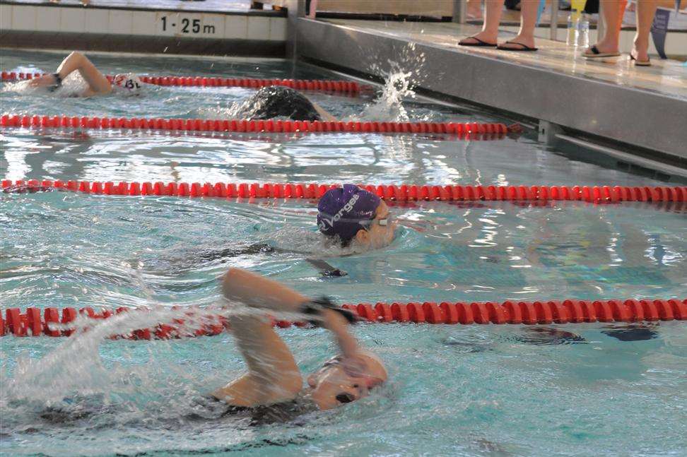 Donna Govan wanted to enjoy an adult-only swimming session. Library image