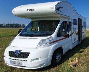 Police have issued an appeal to find this motorhome. Picture: Kent Police. (20423813)