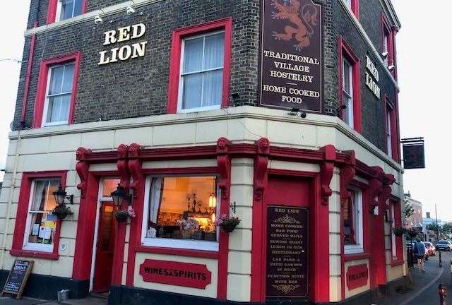 The Red Lion in St Peters, near Broadstairs, is a large corner pub which sits right at the heart of its local community