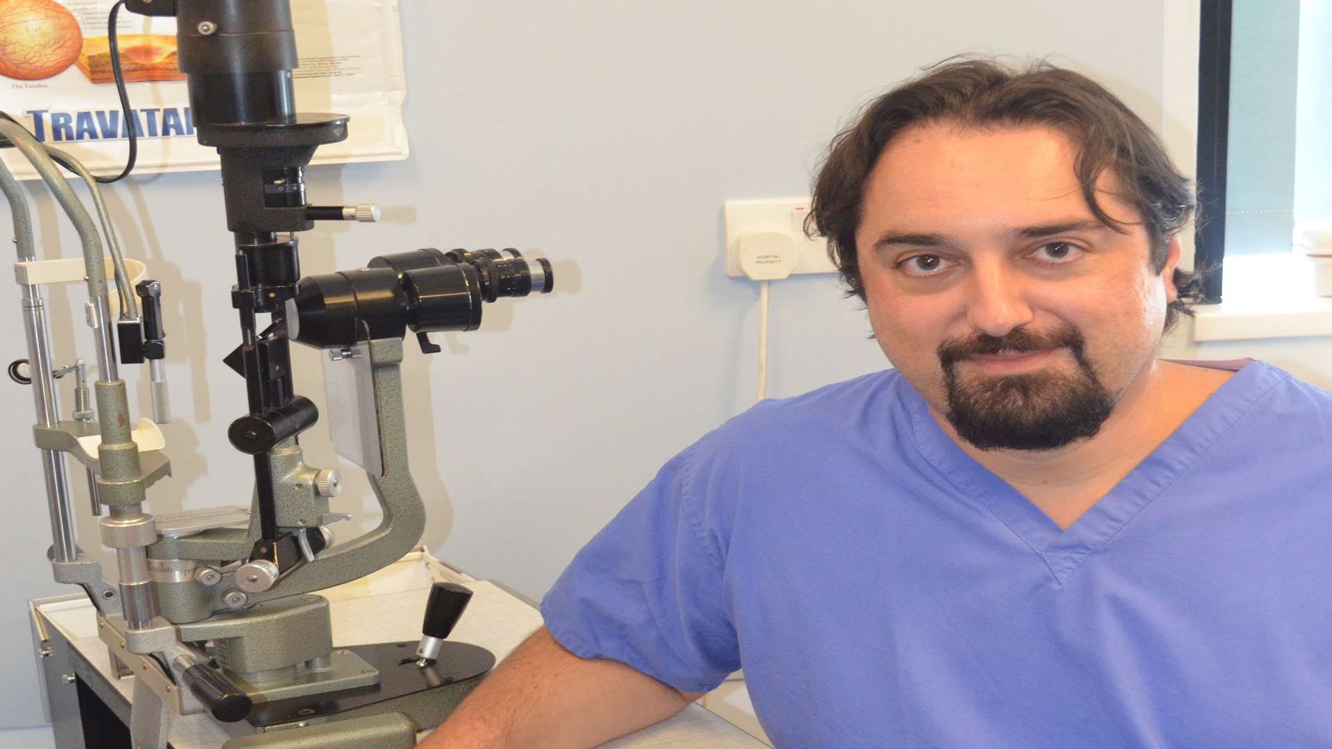 Consultant opthalmologist Nick Kopsachilis