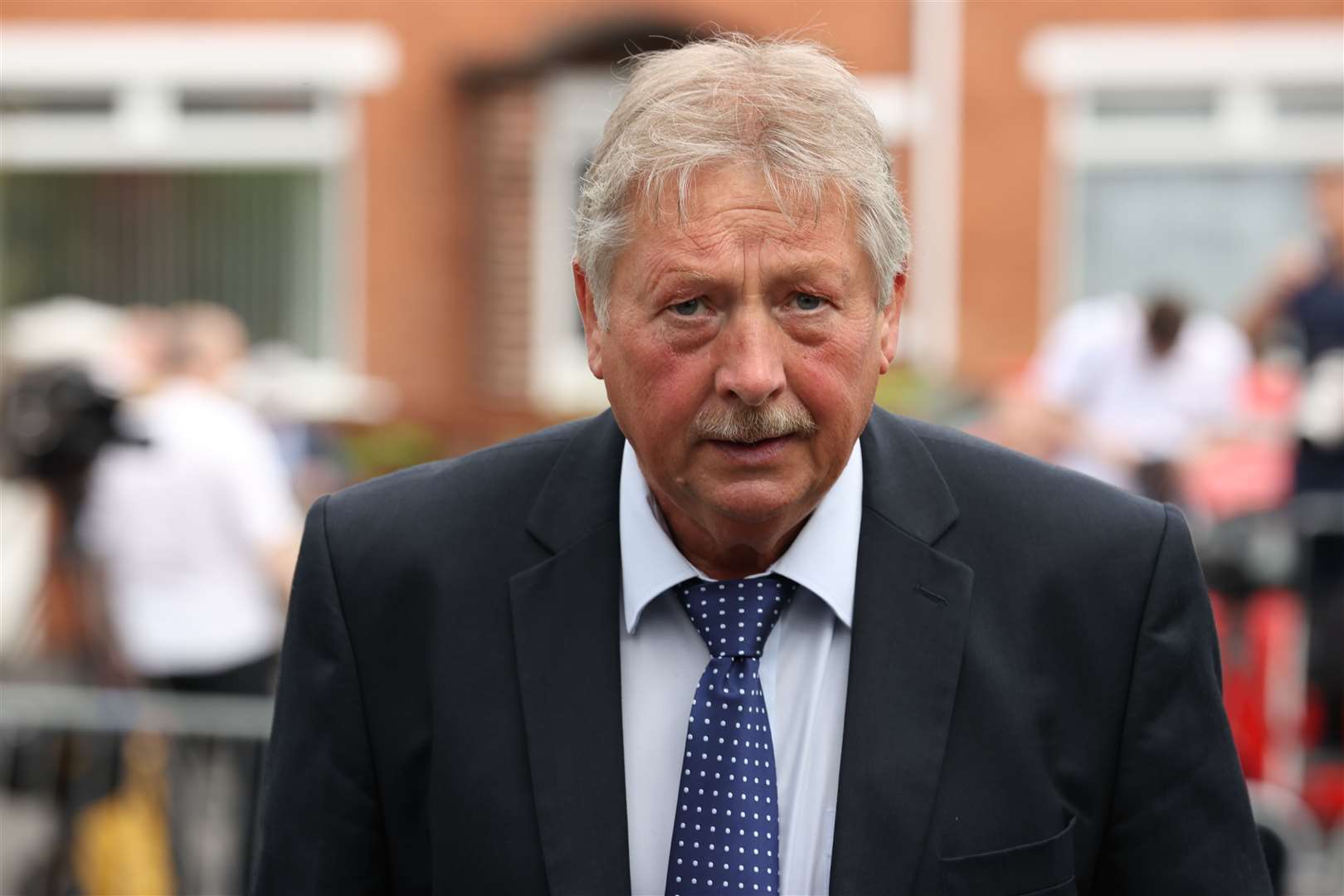 DUP MP Sammy Wilson said that the Stormont brake would be a ‘delaying mechanism’, not a brake (Liam McBurney/PA)