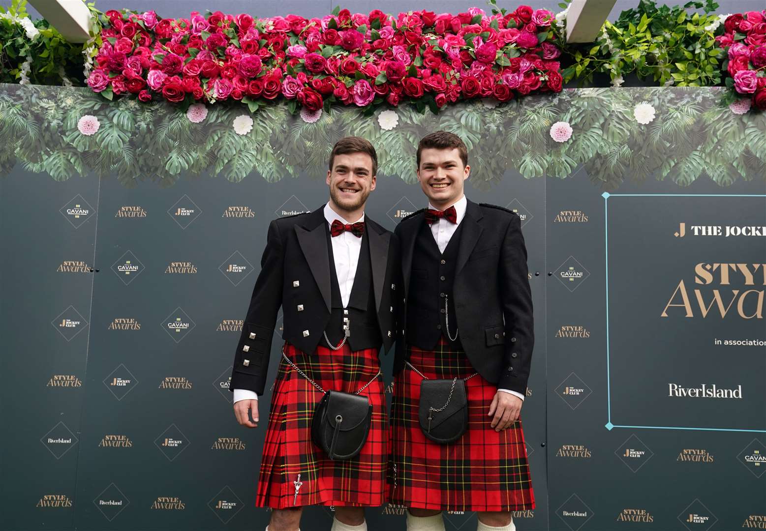 It was not only the women who were dressed in style for Ladies Day (Bradley Collyer/PA)