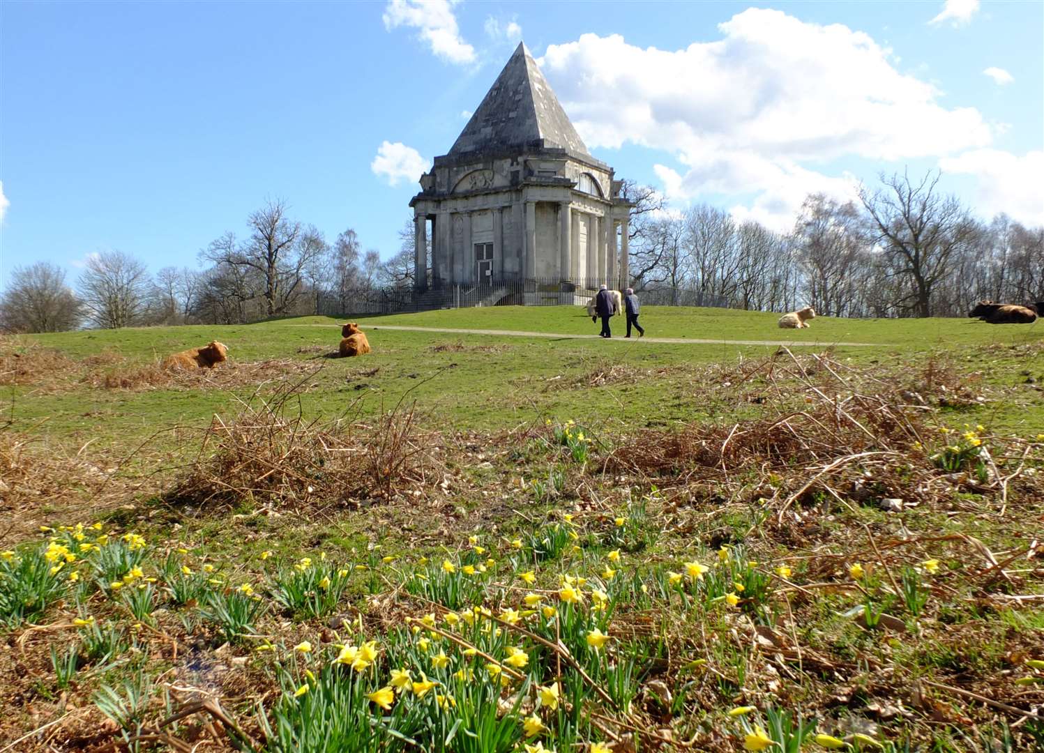 Cobham Mausoleum, on the ridge between Strood and Cuxton, is also impacted by the changes.