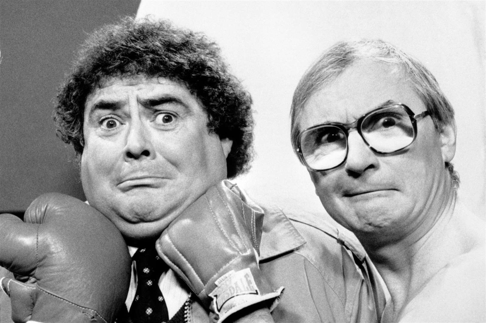 Eddie Large was one half of comedy double act Little and Large (PA)