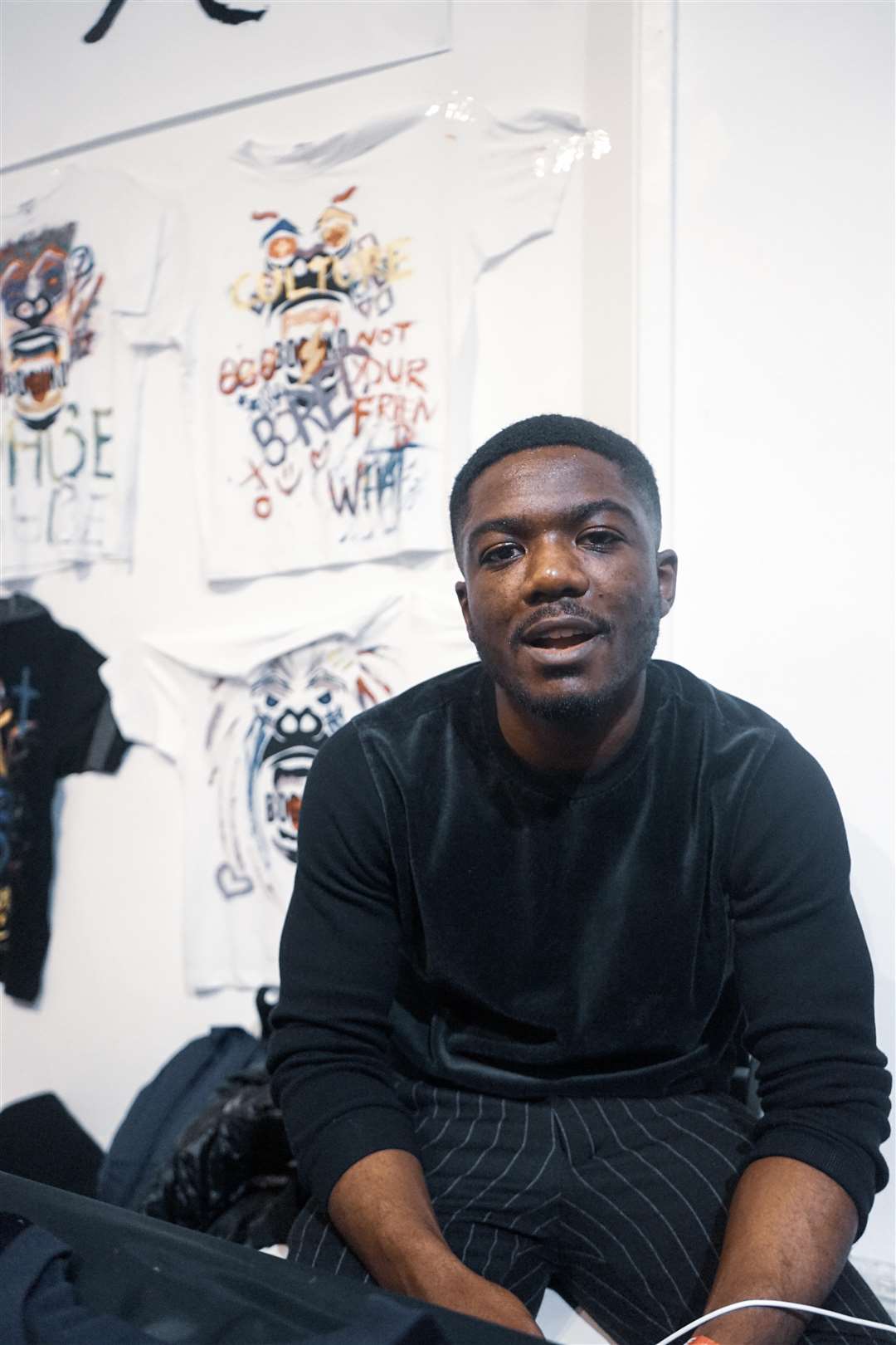 Stephen Skeete of Chatham wants to talk about men's mental health, Pic Tobi Ibikunle (@tokeyy)