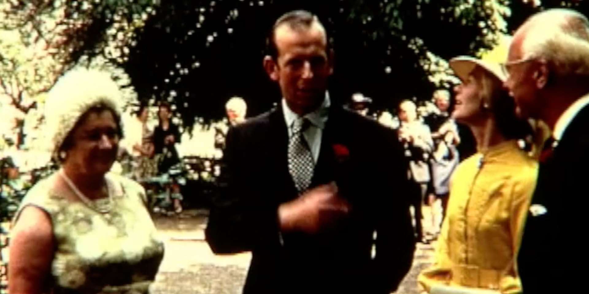 The Duke and Duchess of Kent visiting Dover College, 1971. Picture: Annual Dover Film festival