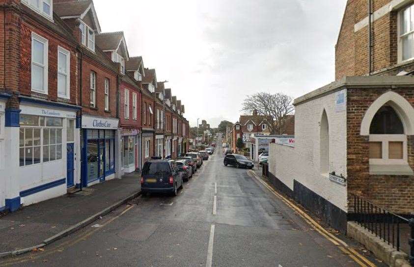 The perpetrator dumped the same fridge in Cuthbert Road, Westgate-on-Sea. Picture: TDC