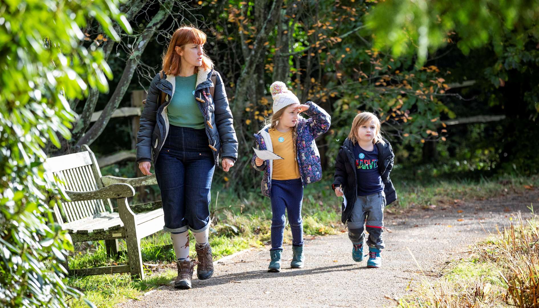 Many of the National Trust’s properties have stunning autumnal woodlands to explore. Picture: ©National Trust