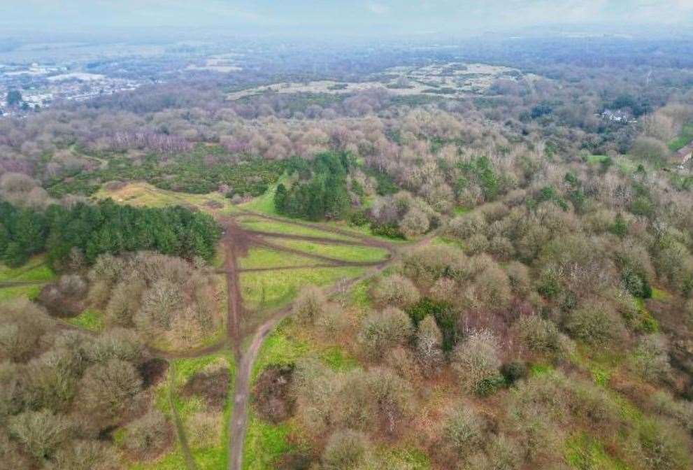 Old Park in Canterbury is the size of 143 football pitches. Picture: Montagu Evans