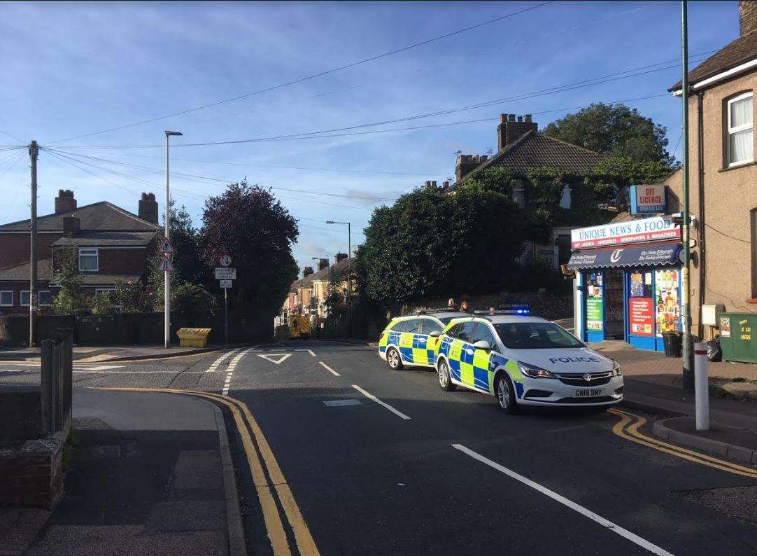 Two police cars got to the scene in Bill Street Road just after 7.30am (4080849)