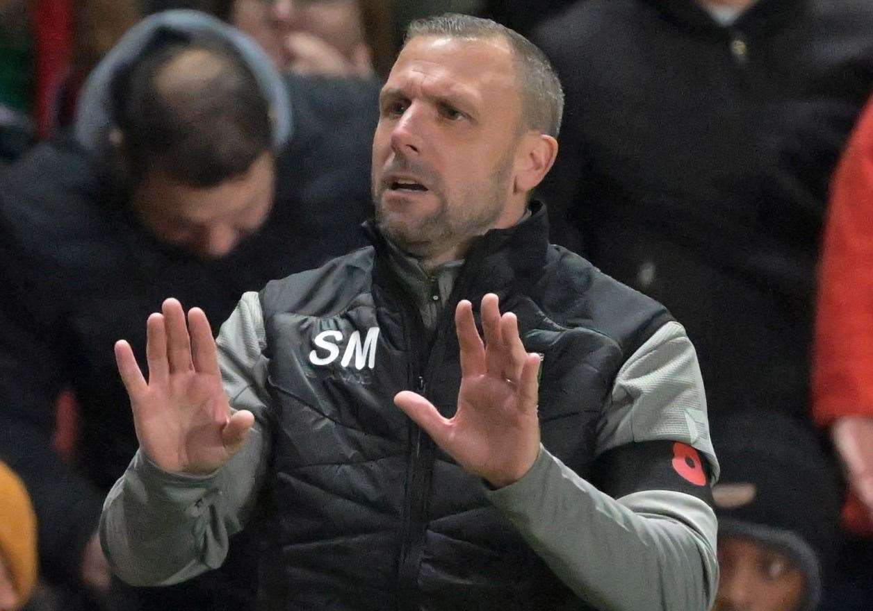 Cray Valley manager Steve McKimm. Picture: Keith Gillard