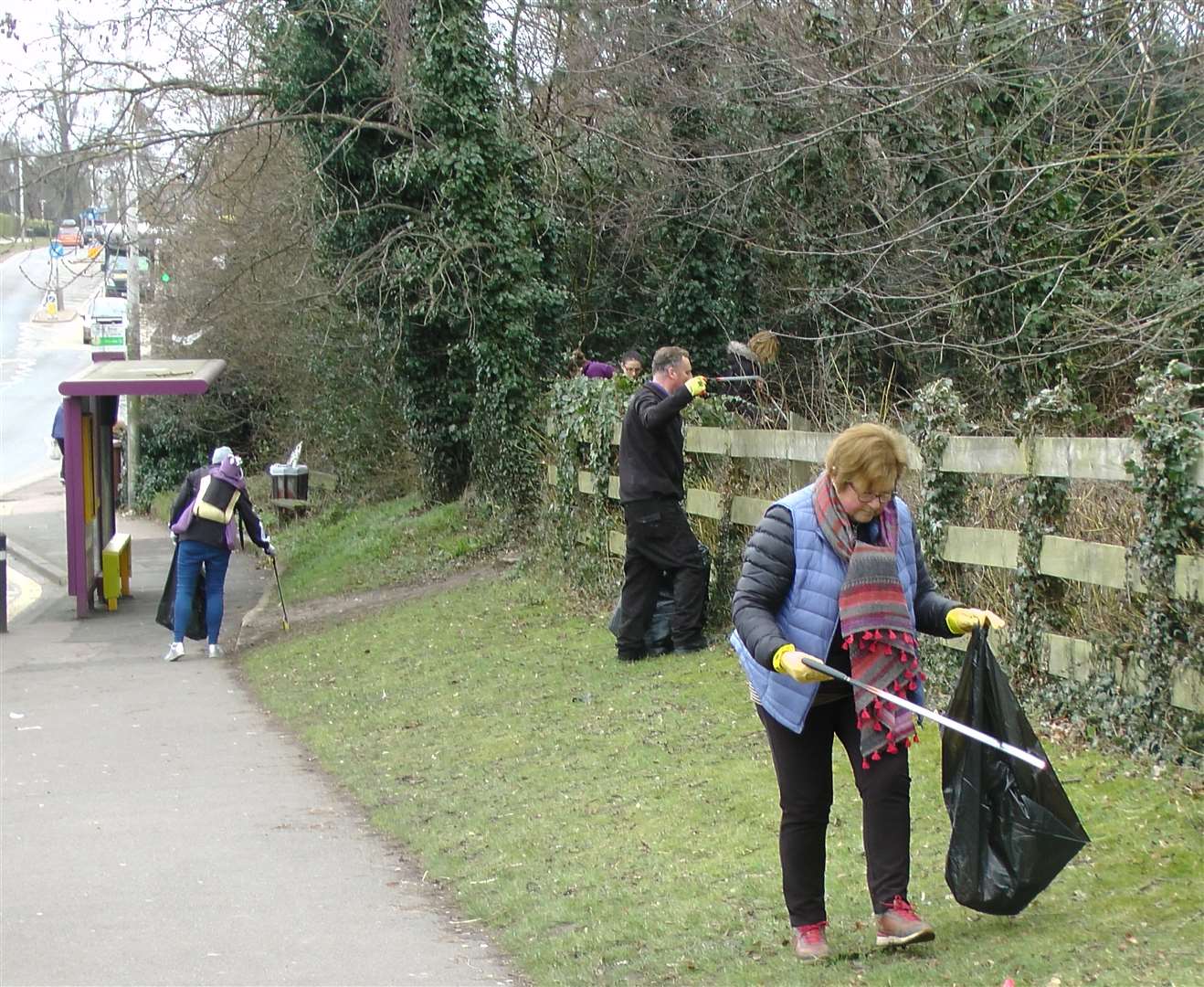 Last year's volunteers in Gillingham