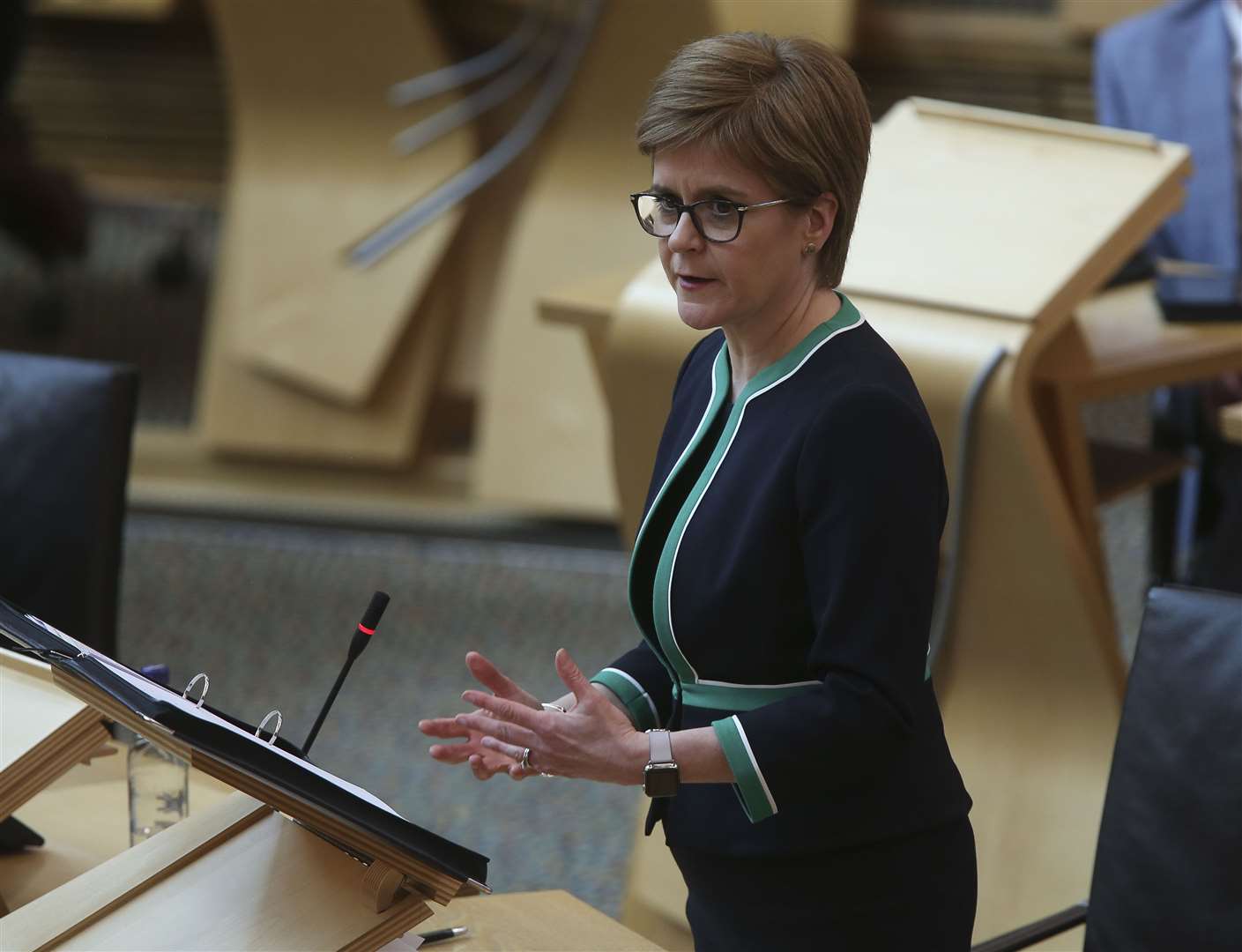 Nicola Sturgeon has pledged to be open and transparent with the Scottish public (Fraser Bremner/Daily Mail/PA)