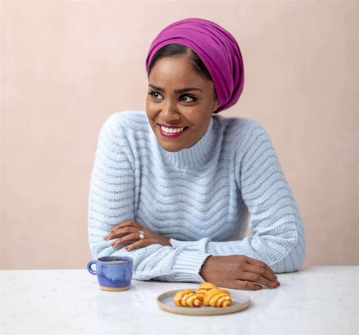 Nadiya Hussain, author of Nadiya Bakes