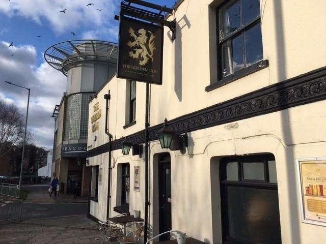 The Golden Lion in Priory Street, Dover