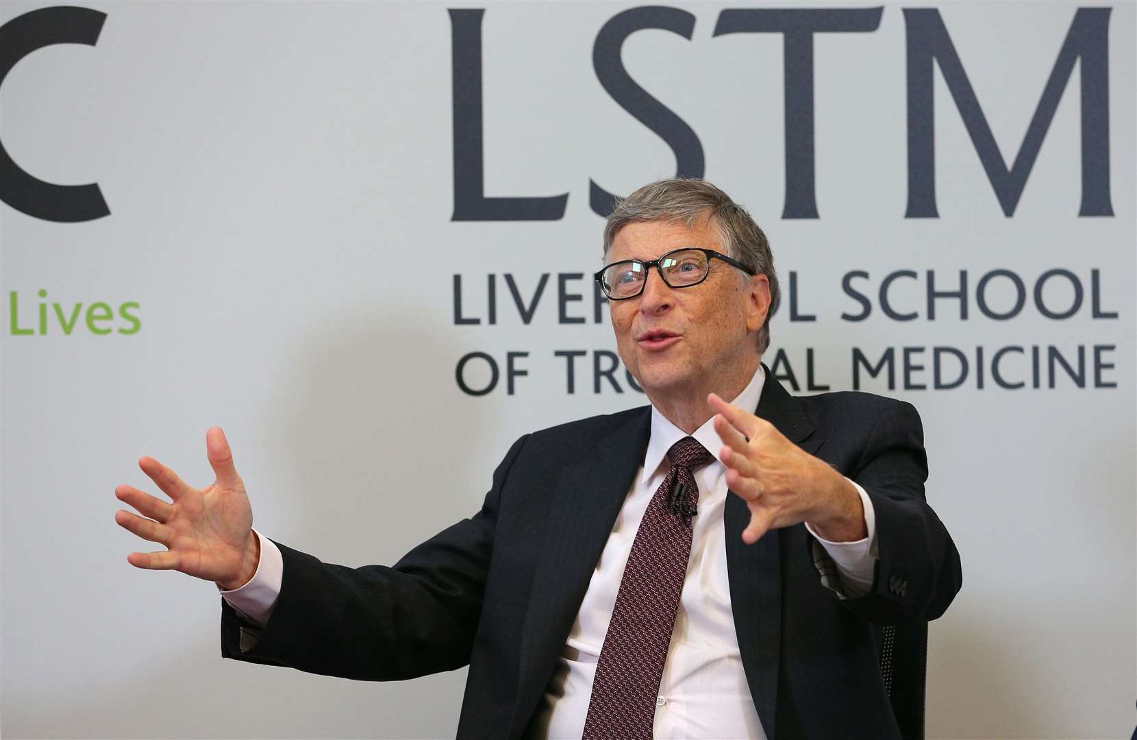 Bill Gates (Dave Thompson/PA)