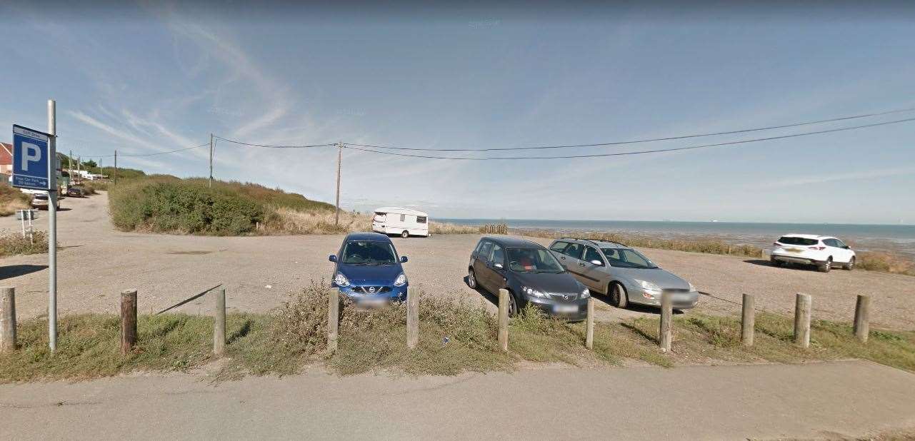 The car park in Warden Bay. Picture: Google