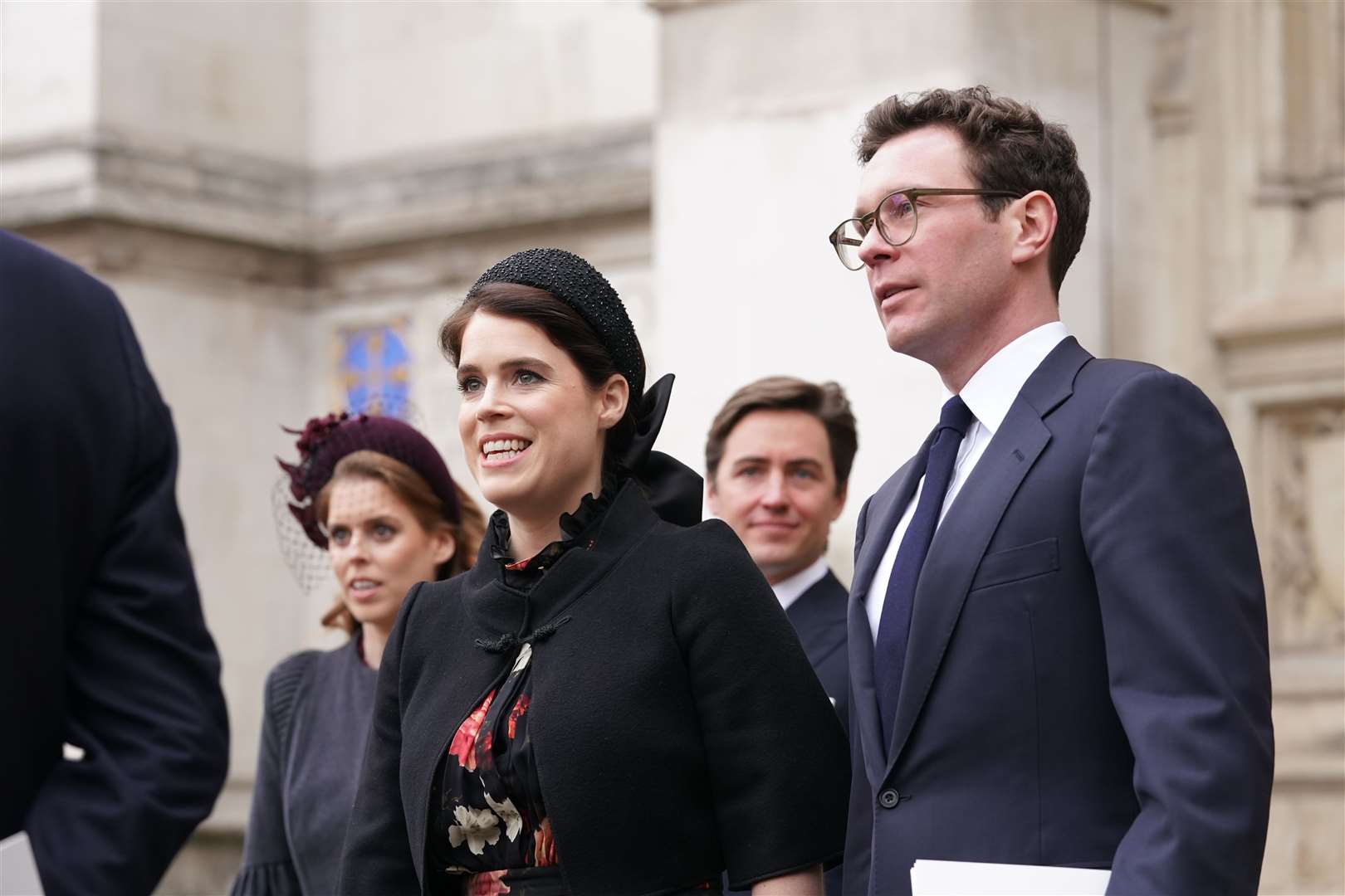 Princess Beatrice and Edoardo Mapelli Mozzi (Kirsty O’Connor/PA)