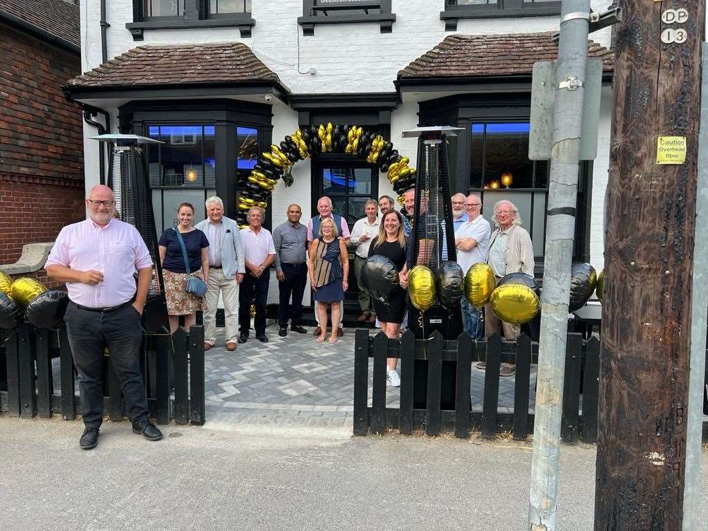 Members of the public and councillors visited Bleú Steakhouse in Staplehurst High Street for a soft launch opening on Monday