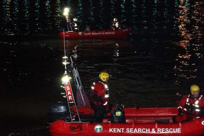 The woman fell into the River Medway. Stock pic